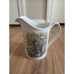 WEDGWOOD BEATRIX POTTER DESIGNS PETER RABBIT TEN OUNCE (10 OZ.) PITCHER